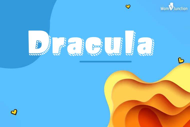 Dracula 3D Wallpaper
