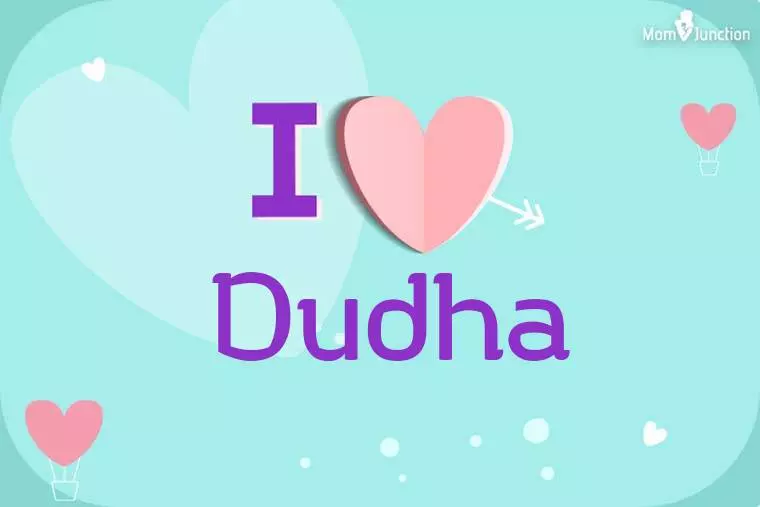 I Love Dudha Wallpaper