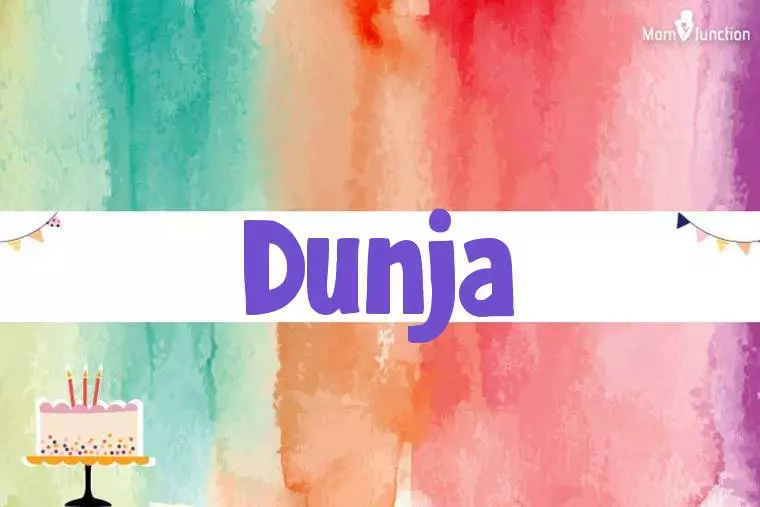 Dunja Birthday Wallpaper