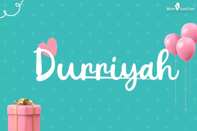 Durriyah Birthday Wallpaper