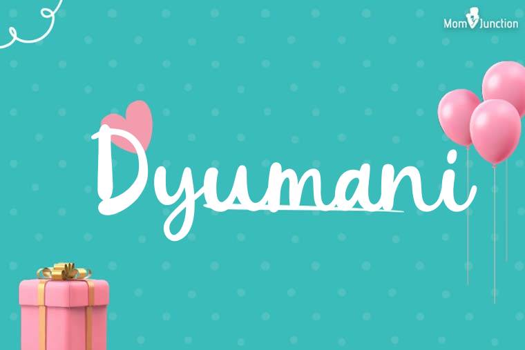 Dyumani Birthday Wallpaper