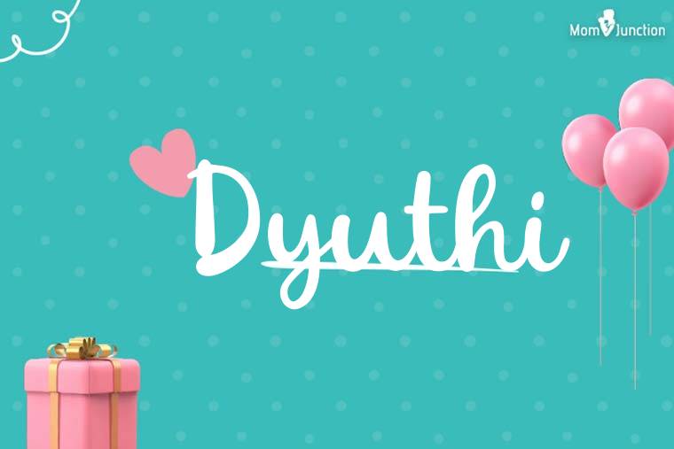 Dyuthi Birthday Wallpaper