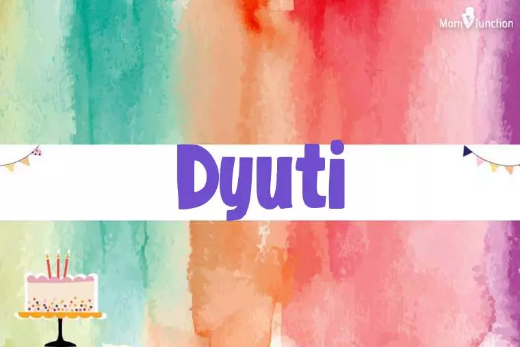 Dyuti Birthday Wallpaper