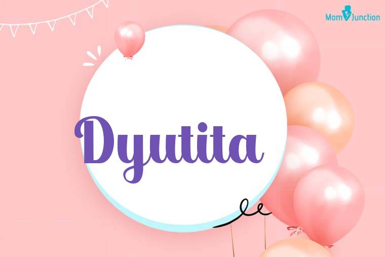 Dyutita Birthday Wallpaper