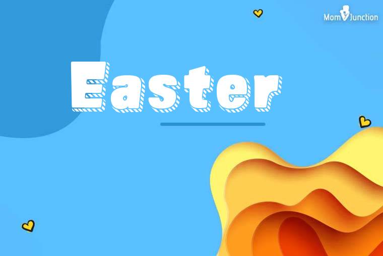 Easter 3D Wallpaper
