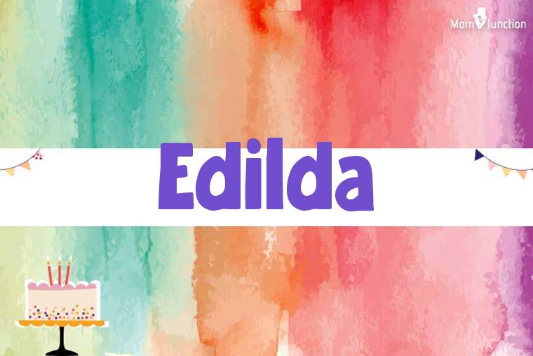 Edilda Birthday Wallpaper