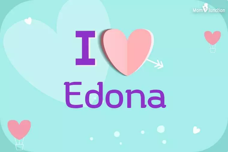 I Love Edona Wallpaper