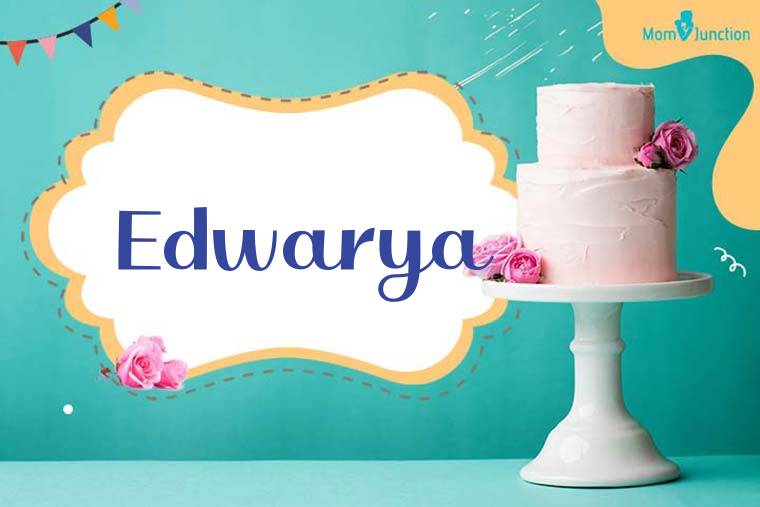 Edwarya Birthday Wallpaper