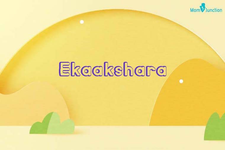 Ekaakshara 3D Wallpaper