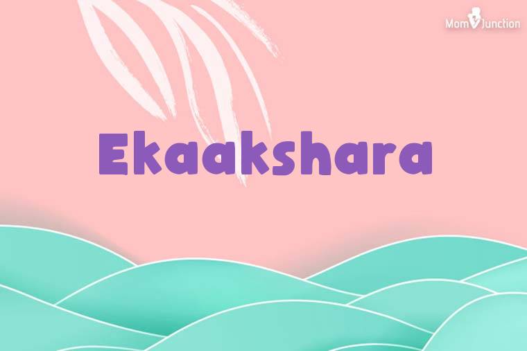 Ekaakshara Stylish Wallpaper