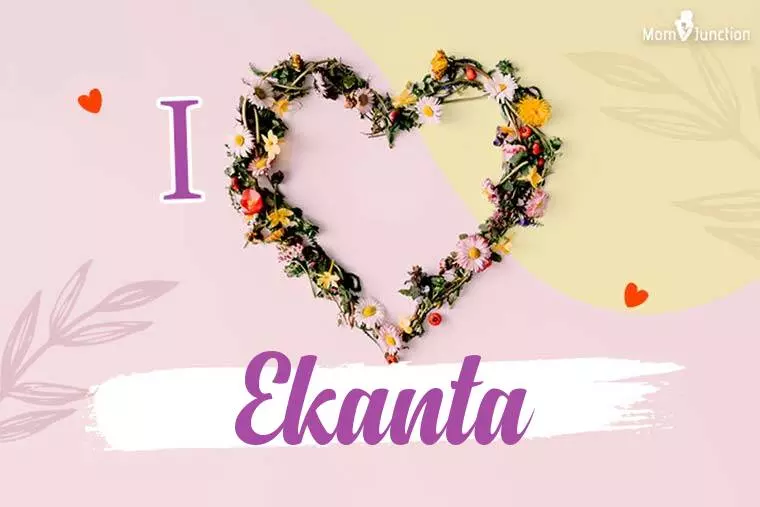 I Love Ekanta Wallpaper