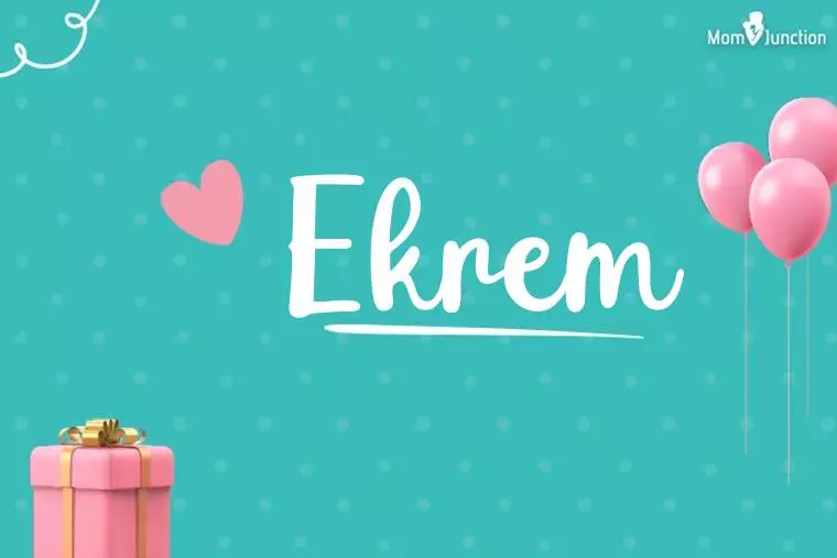 Ekrem Birthday Wallpaper