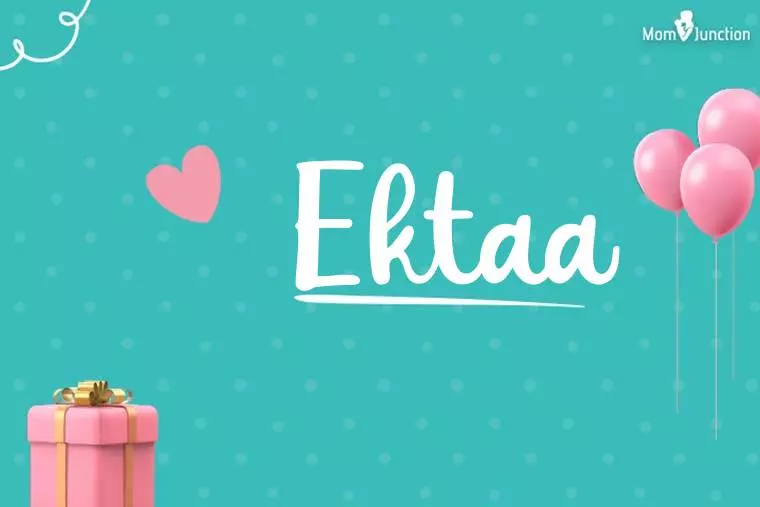 Ektaa Birthday Wallpaper