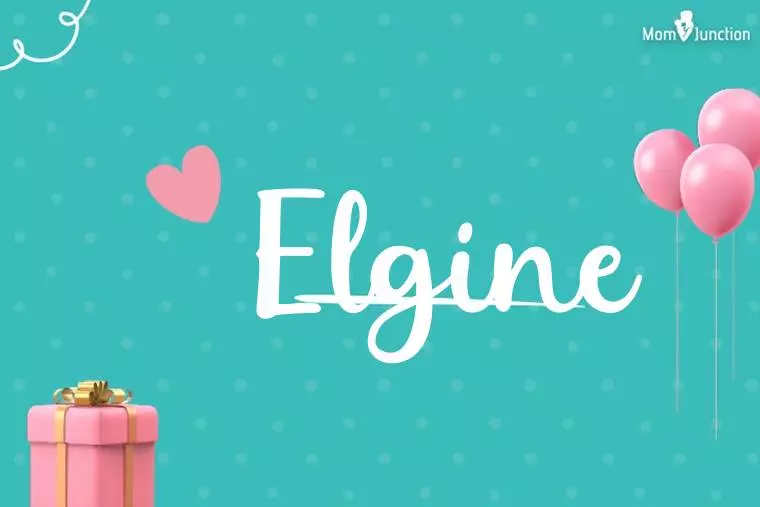 Elgine Birthday Wallpaper