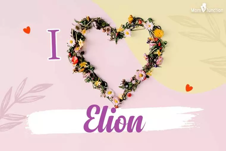 I Love Elion Wallpaper