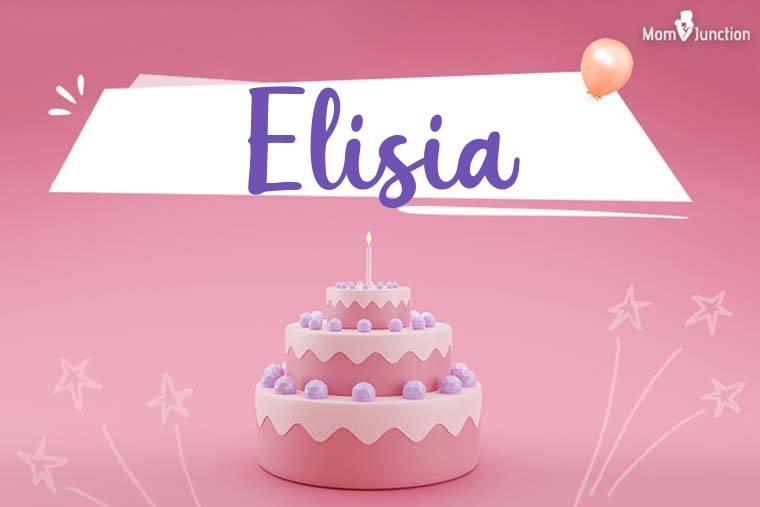 Elisia Birthday Wallpaper