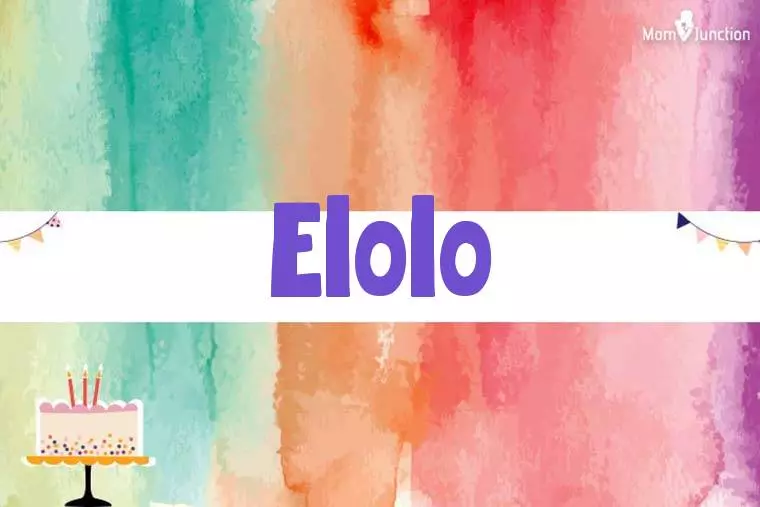 Elolo Birthday Wallpaper