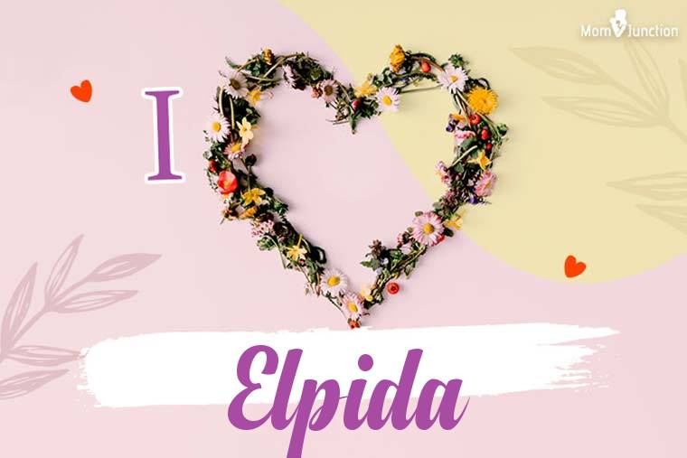 I Love Elpida Wallpaper