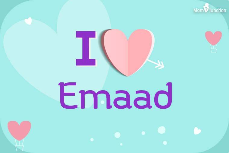 I Love Emaad Wallpaper