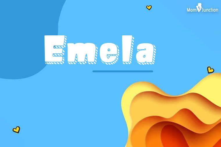 Emela 3D Wallpaper