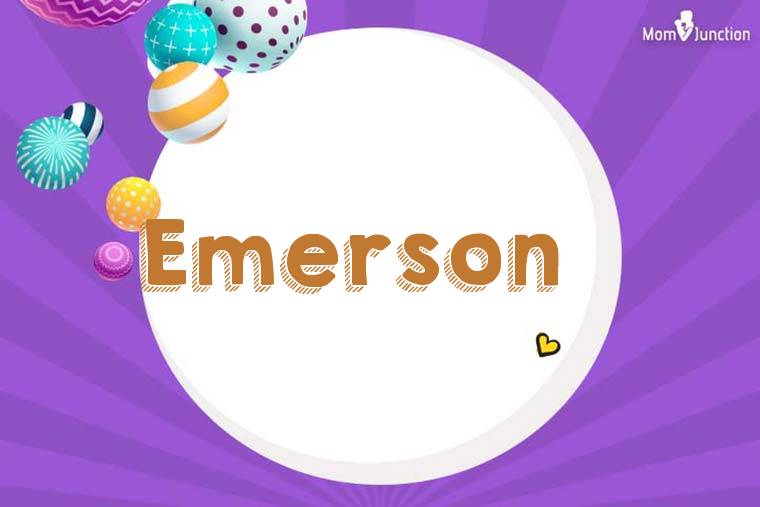 Emerson 3D Wallpaper