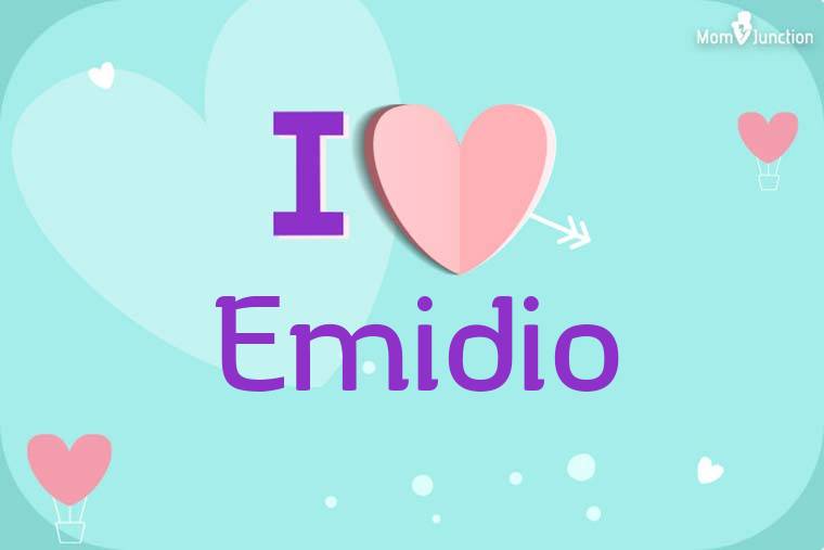 I Love Emidio Wallpaper