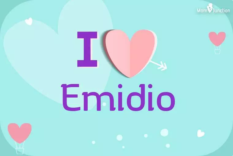 I Love Emidio Wallpaper