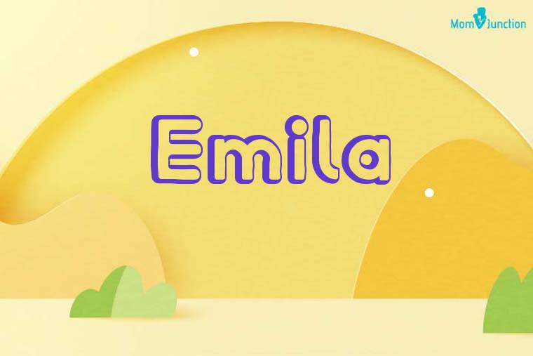 Emila 3D Wallpaper