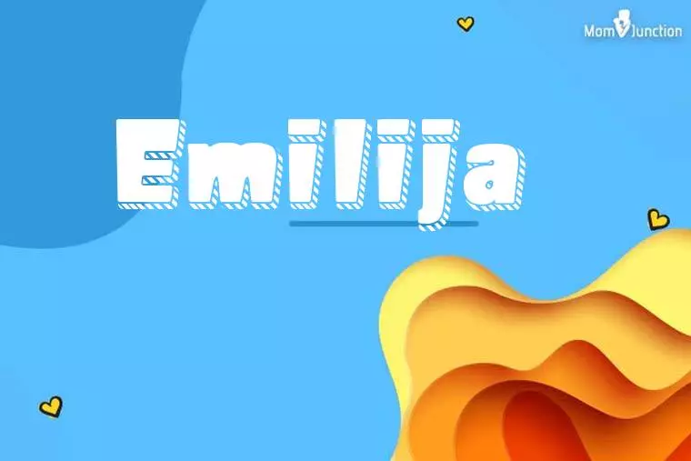 Emilija 3D Wallpaper