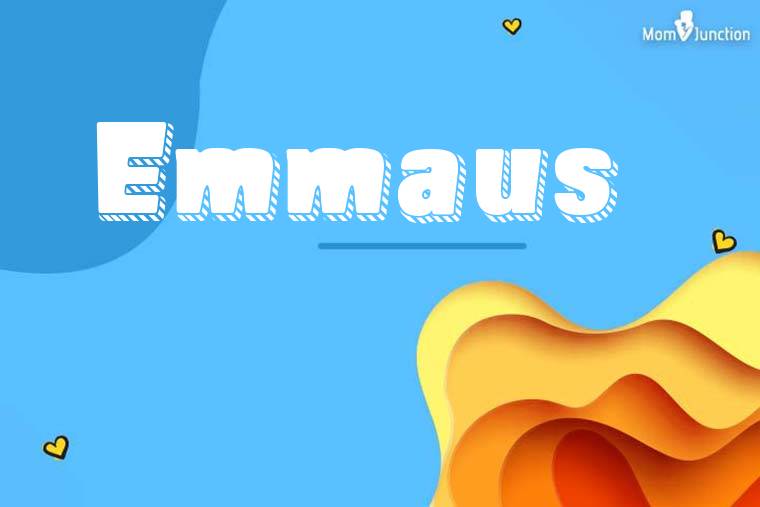 Emmaus 3D Wallpaper