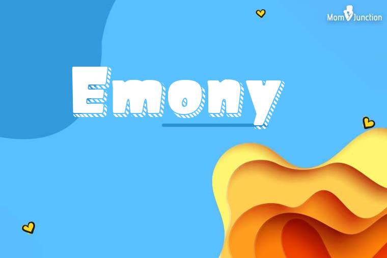 Emony 3D Wallpaper