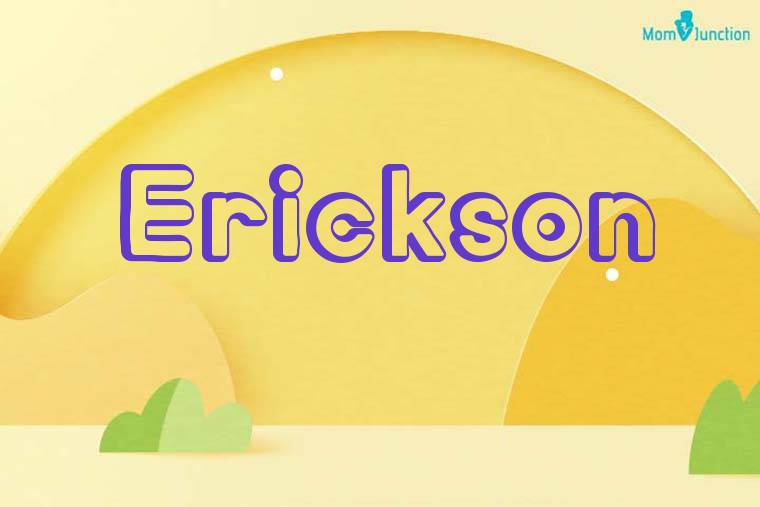 Erickson 3D Wallpaper