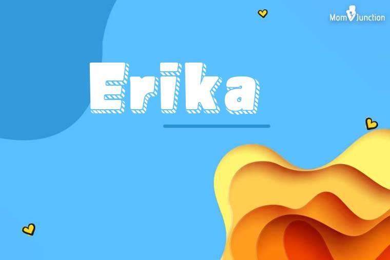 Erika 3D Wallpaper