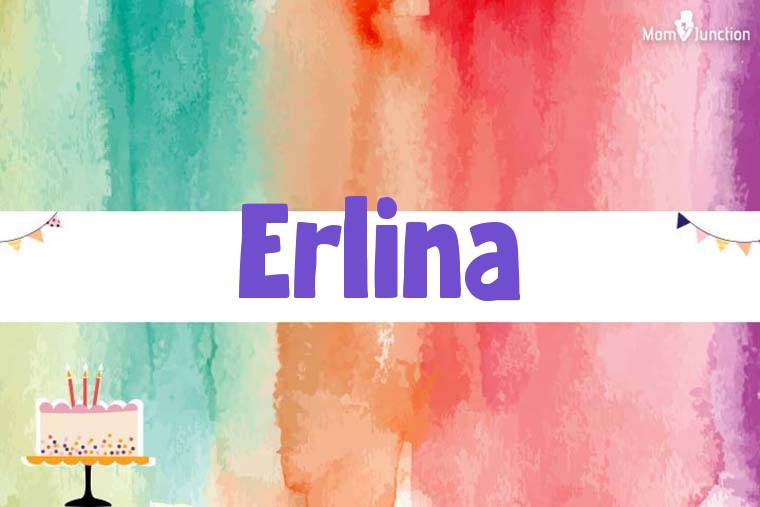 Erlina Birthday Wallpaper