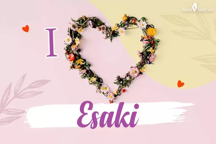 I Love Esaki Wallpaper