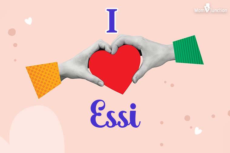 I Love Essi Wallpaper