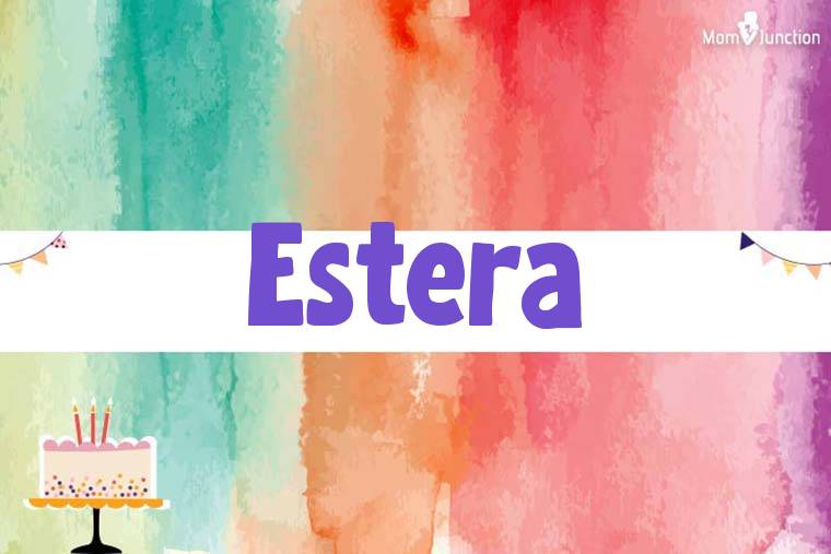 Estera Birthday Wallpaper