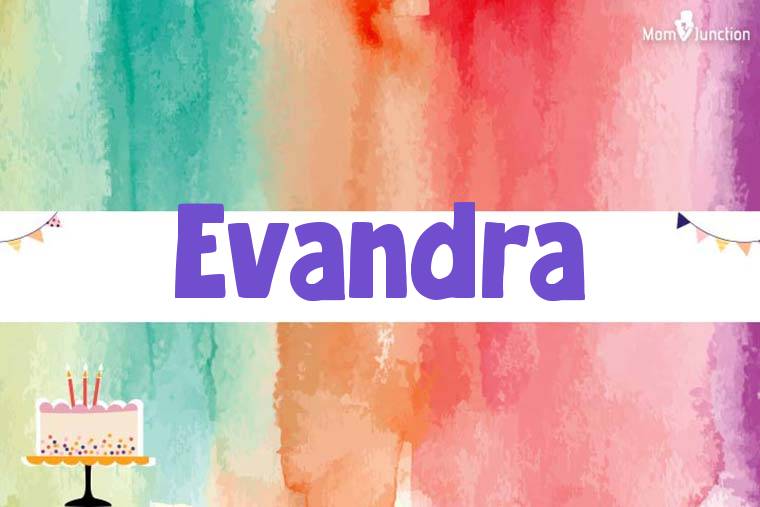 Evandra Birthday Wallpaper