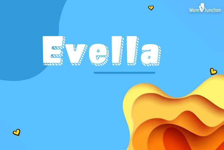 Evella 3D Wallpaper