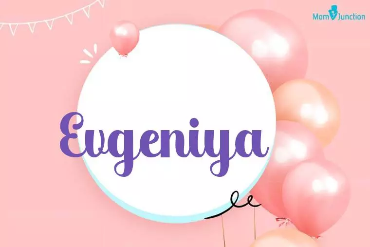 Evgeniya Birthday Wallpaper