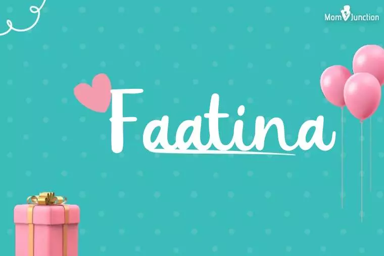 Faatina Birthday Wallpaper