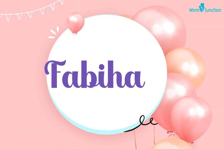 Fabiha Birthday Wallpaper