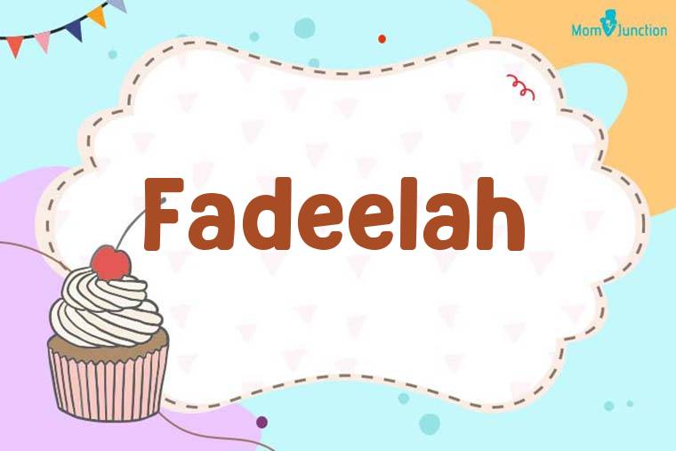 Fadeelah Birthday Wallpaper