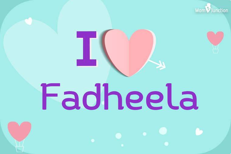I Love Fadheela Wallpaper