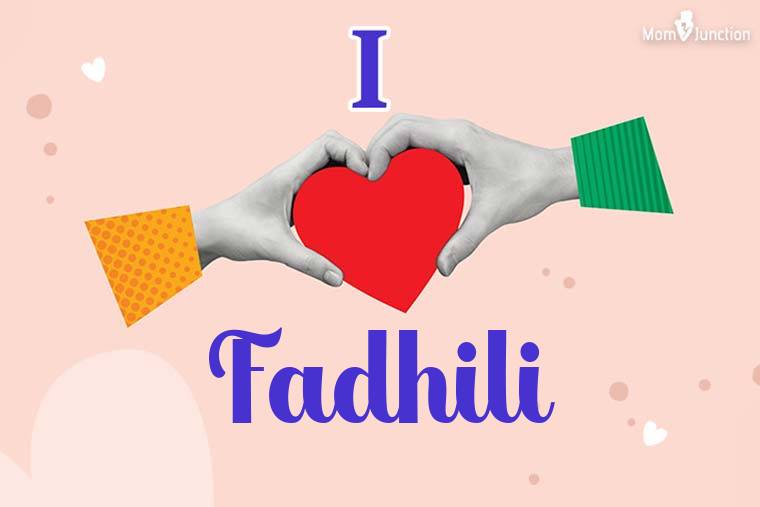 I Love Fadhili Wallpaper