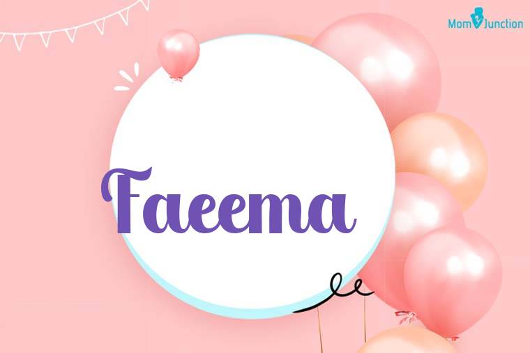 Faeema Birthday Wallpaper