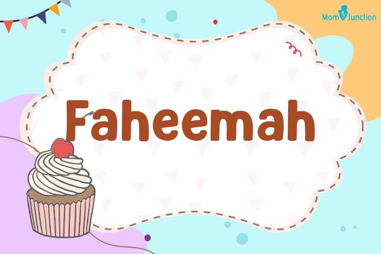 Faheemah Birthday Wallpaper