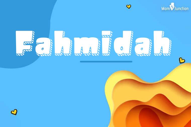 Fahmidah 3D Wallpaper