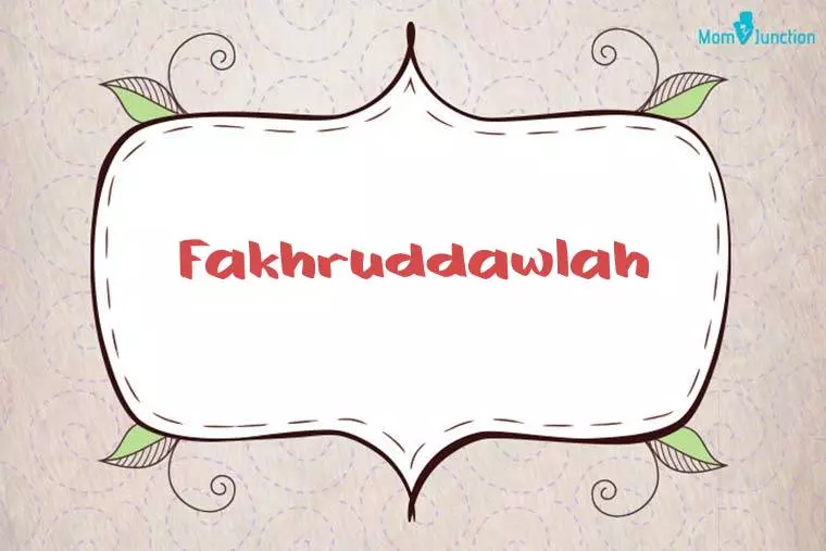 Fakhruddawlah Stylish Wallpaper