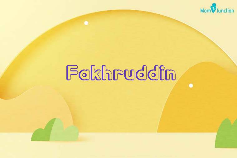 Fakhruddin 3D Wallpaper
